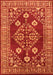 Machine Washable Oriental Orange Industrial Area Rugs, wshurb2932org