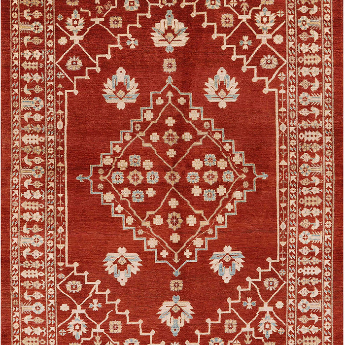 Machine Washable Industrial Modern Red Rug, wshurb2932