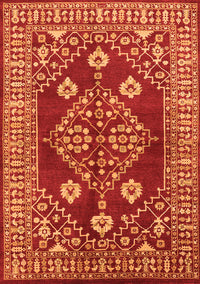 Oriental Orange Industrial Rug, urb2932org