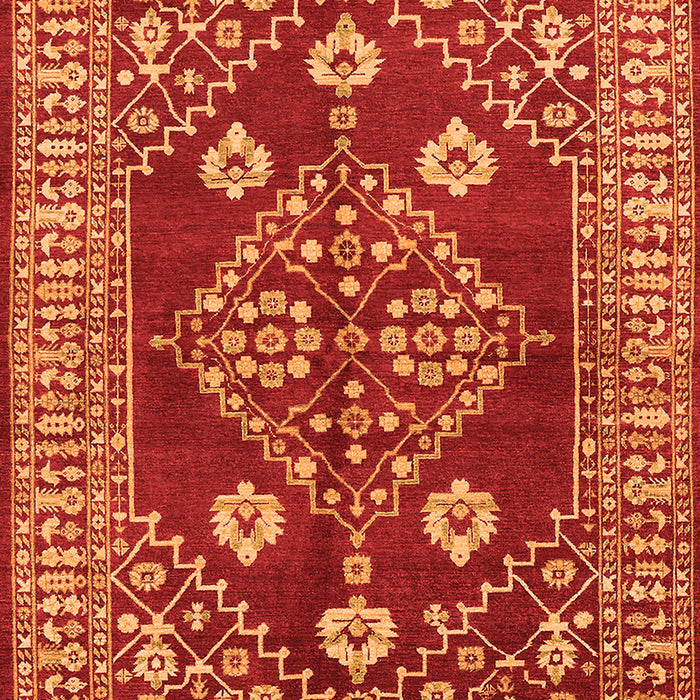 Oriental Orange Industrial Rug, urb2932org