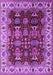 Oriental Purple Traditional Rug, urb2933pur