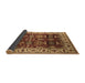 Sideview of Oriental Brown Traditional Rug, urb2933brn