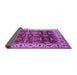 Sideview of Oriental Purple Traditional Rug, urb2933pur