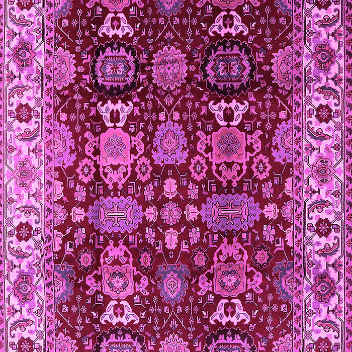 Oriental Pink Traditional Rug, urb2933pnk