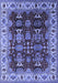 Oriental Blue Traditional Rug, urb2933blu