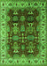 Oriental Green Traditional Rug, urb2933grn