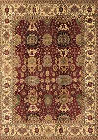 Oriental Brown Traditional Rug, urb2933brn
