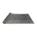 Sideview of Oriental Gray Traditional Rug, urb2934gry