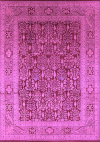 Oriental Purple Traditional Rug, urb2934pur