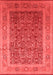 Oriental Red Traditional Area Rugs