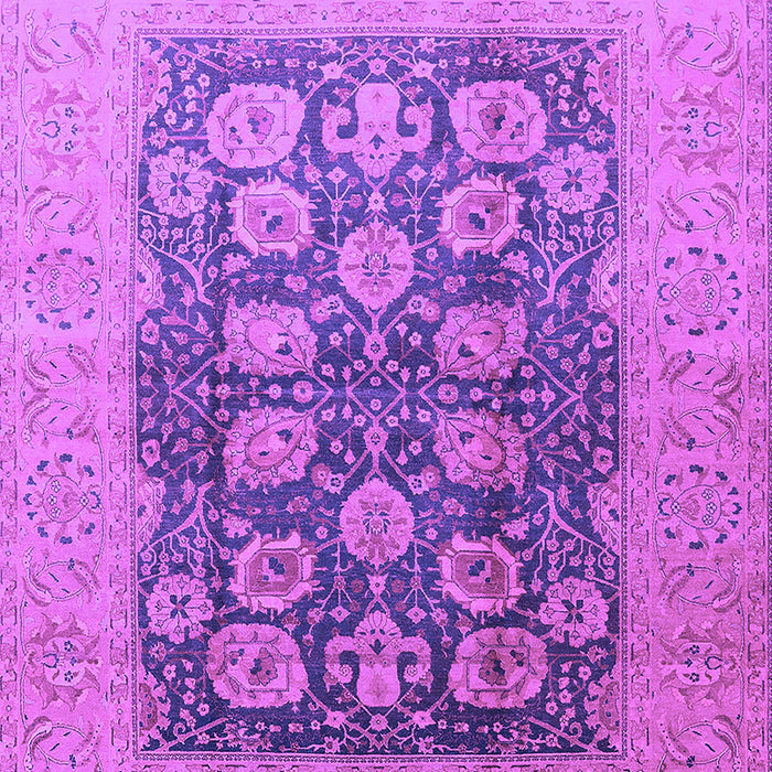 Machine Washable Oriental Purple Traditional Area Rugs, wshurb2935pur