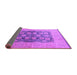 Sideview of Oriental Purple Traditional Rug, urb2935pur