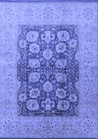 Oriental Blue Traditional Rug, urb2935blu