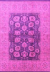 Oriental Pink Traditional Rug, urb2935pnk