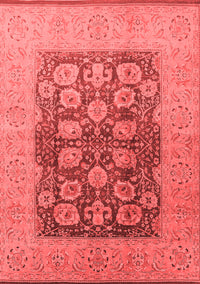 Oriental Red Traditional Rug, urb2935red