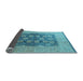 Sideview of Oriental Light Blue Traditional Rug, urb2935lblu