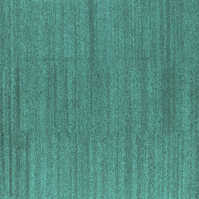 Square Oriental Turquoise Industrial Rug, urb2936turq