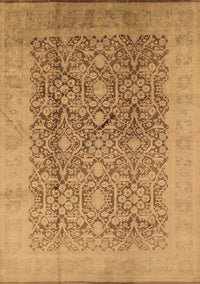 Oriental Brown Traditional Rug, urb2937brn