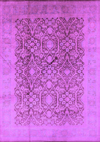 Oriental Purple Traditional Rug, urb2937pur