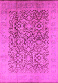 Oriental Pink Traditional Rug, urb2937pnk