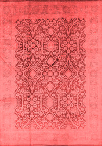 Oriental Red Traditional Rug, urb2937red