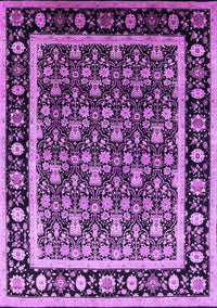 Oriental Purple Traditional Rug, urb2938pur