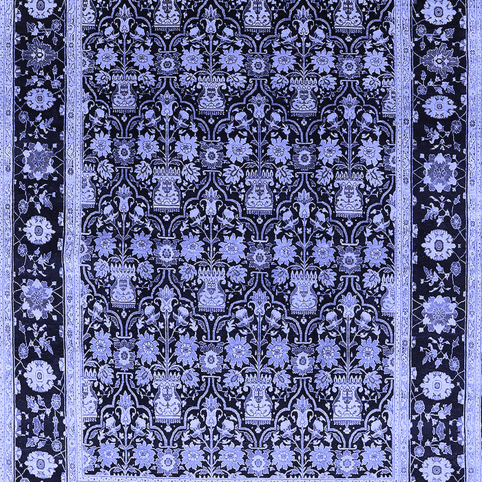 Oriental Blue Traditional Rug, urb2938blu