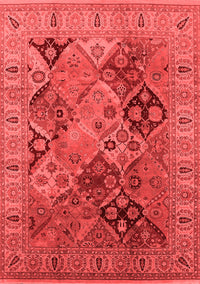 Oriental Red Industrial Rug, urb2939red