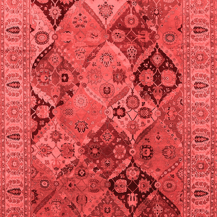 Oriental Red Industrial Area Rugs