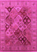 Oriental Pink Industrial Rug, urb2939pnk