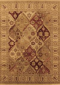 Oriental Brown Industrial Rug, urb2939brn