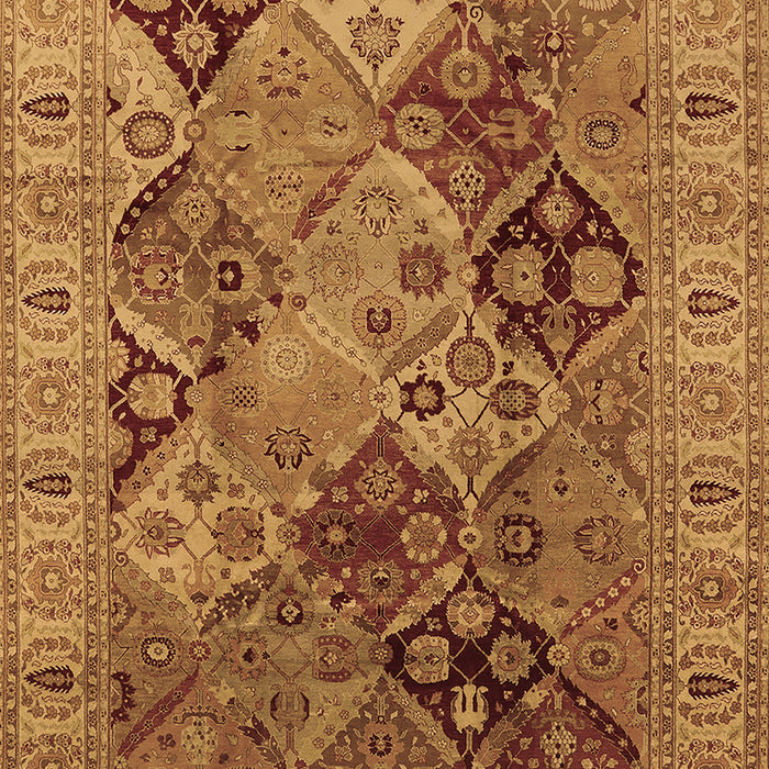 Oriental Brown Industrial Rug, urb2939brn