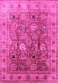 Oriental Pink Traditional Rug, urb2940pnk