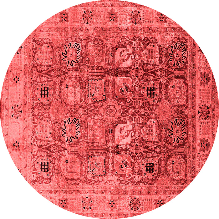 Oriental Red Traditional Rug, urb2940red