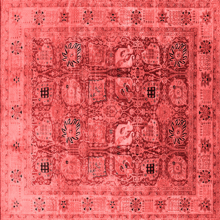 Oriental Red Traditional Rug, urb2940red