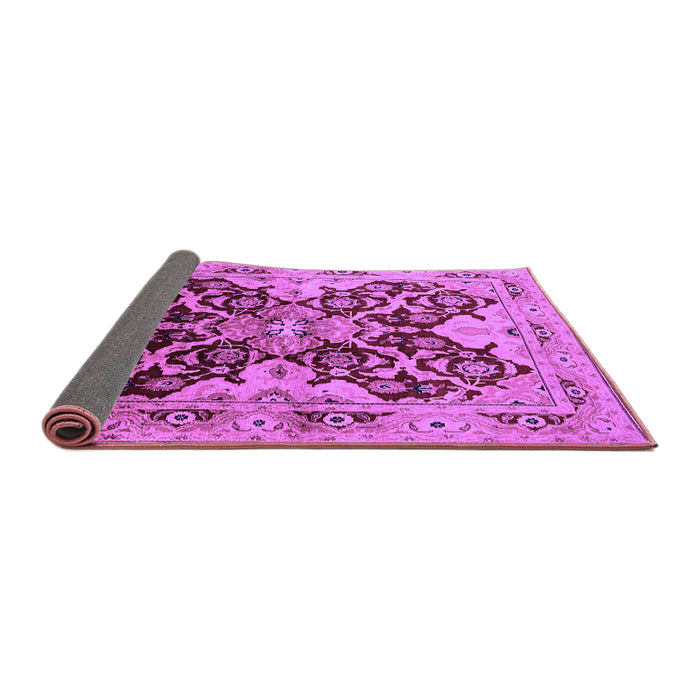 Sideview of Oriental Purple Traditional Rug, urb2941pur