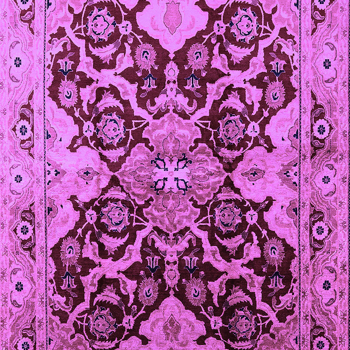 Machine Washable Oriental Purple Traditional Area Rugs, wshurb2941pur
