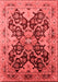 Oriental Red Traditional Area Rugs