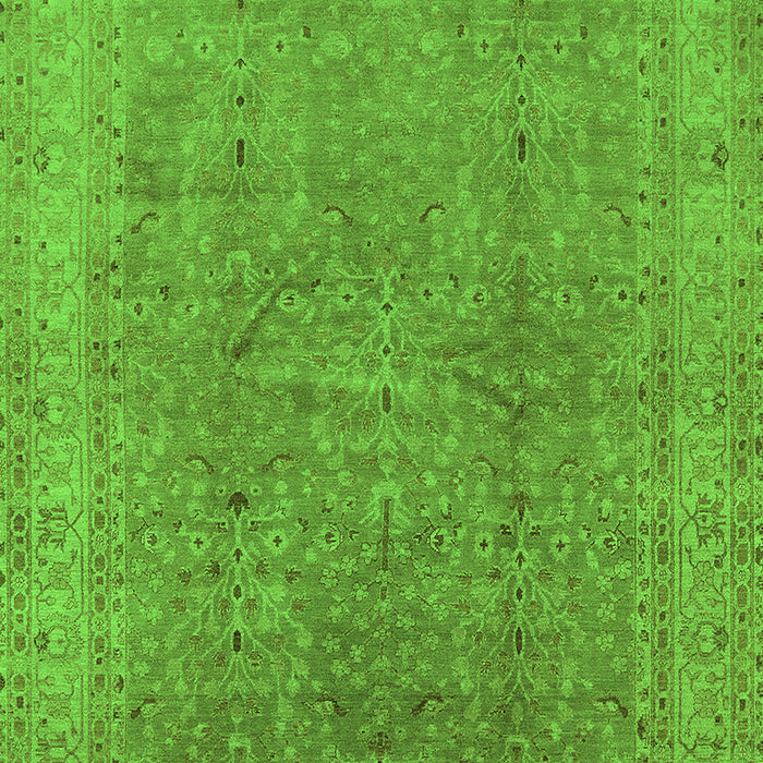 Oriental Green Industrial Rug, urb2942grn