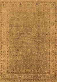 Oriental Brown Industrial Rug, urb2942brn