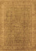 Oriental Brown Industrial Rug, urb2942brn