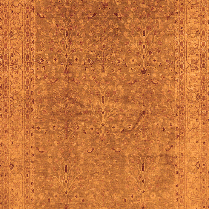 Oriental Orange Industrial Rug, urb2942org