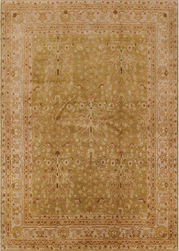 Machine Washable Industrial Modern Gold Rug, wshurb2942