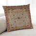 Lifestyle Image of Mid-Century Modern Urban Square Mahogany Brown Throw Pillow, 18 inch by 18 inch, pwurb2943