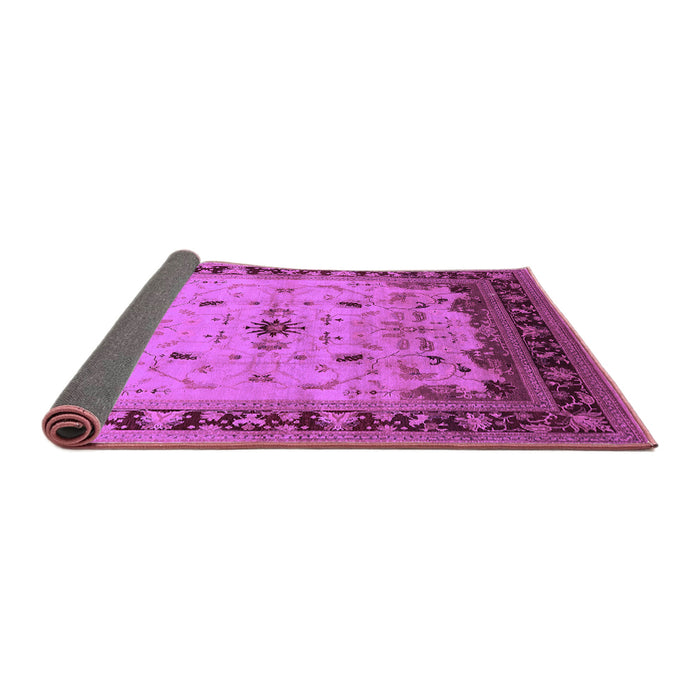 Sideview of Oriental Purple Traditional Rug, urb2943pur