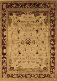 Oriental Brown Traditional Rug, urb2943brn