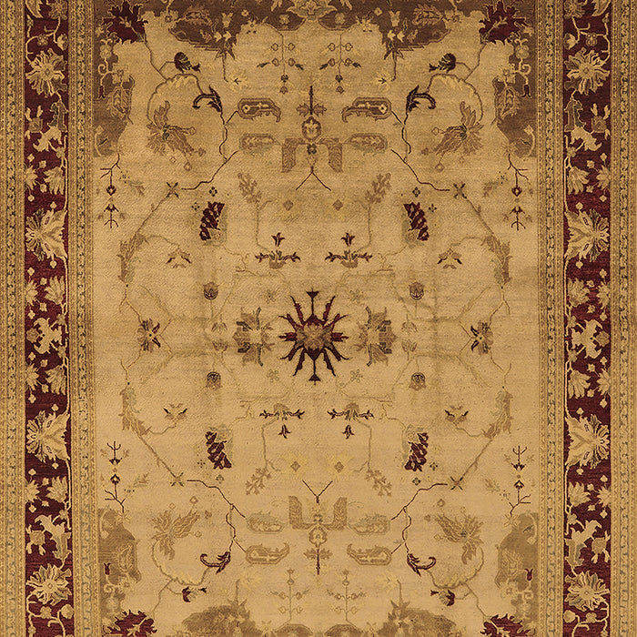 Oriental Brown Traditional Rug, urb2943brn