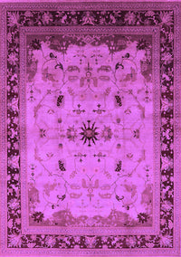 Oriental Purple Traditional Rug, urb2943pur