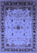 Oriental Blue Traditional Rug, urb2943blu