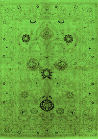 Oriental Green Industrial Rug, urb2944grn